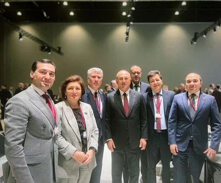 Azərbaycan nümayəndə heyəti NATO PA-nın illik sessiyası çərçivəsində görüşlər keçirib
