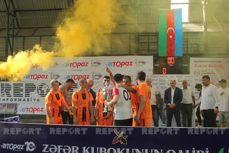 Zəfər Kubokunun qalibi və finalçısı mükafatlandırılıb