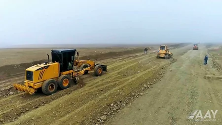 Talış-Tapqaraqoyunlu-Qaşaltı sanatoriyasına gedən avtomobil yolunun inşası davam etdirilir