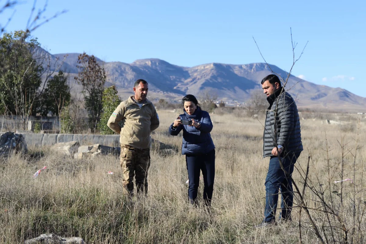 Azerbaijani Ombudswoman conducts fact-finding mission in Aghdam cemetries