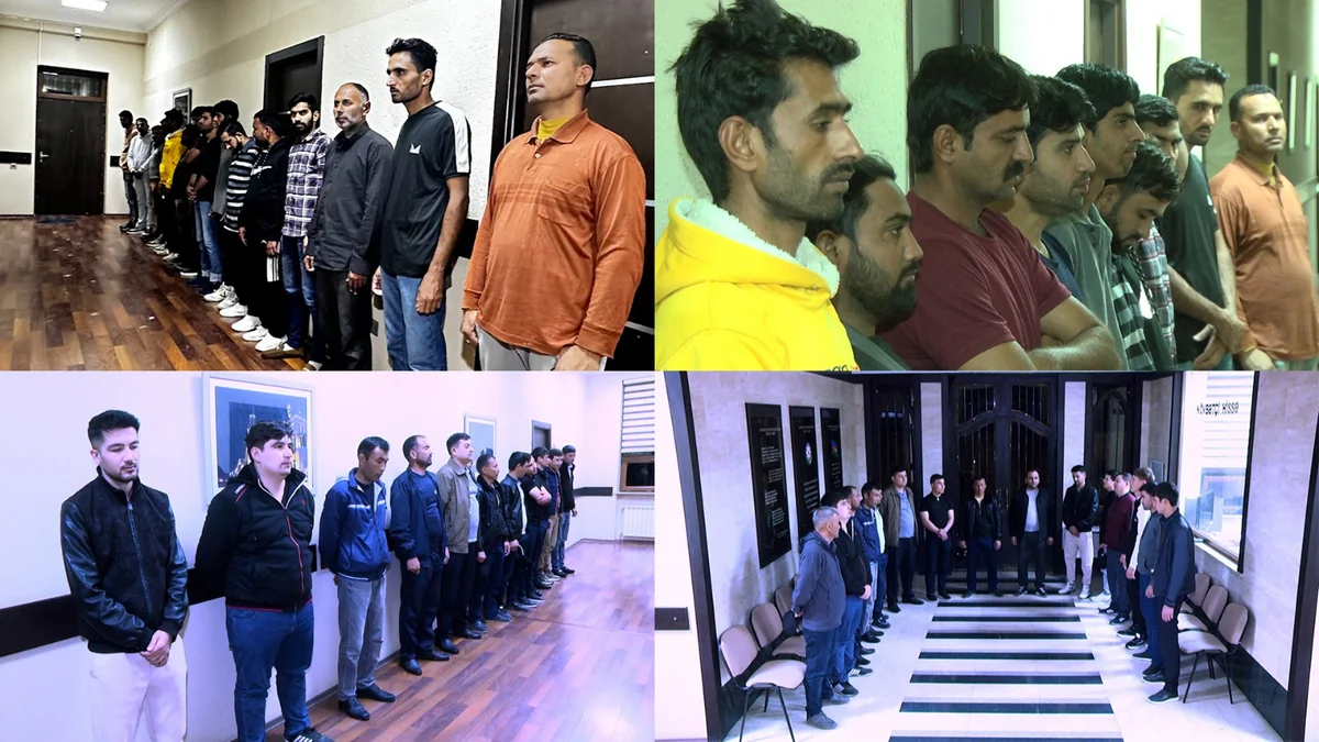 Ötən ay Bakı və Sumqayıtda qanunsuz yaşayan 75 əcnəbi saxlanılıb