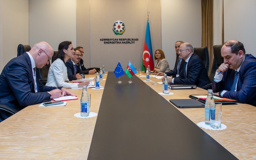 Azerbaijan, EU discuss establishment of Caspian-European Green Energy Corridor