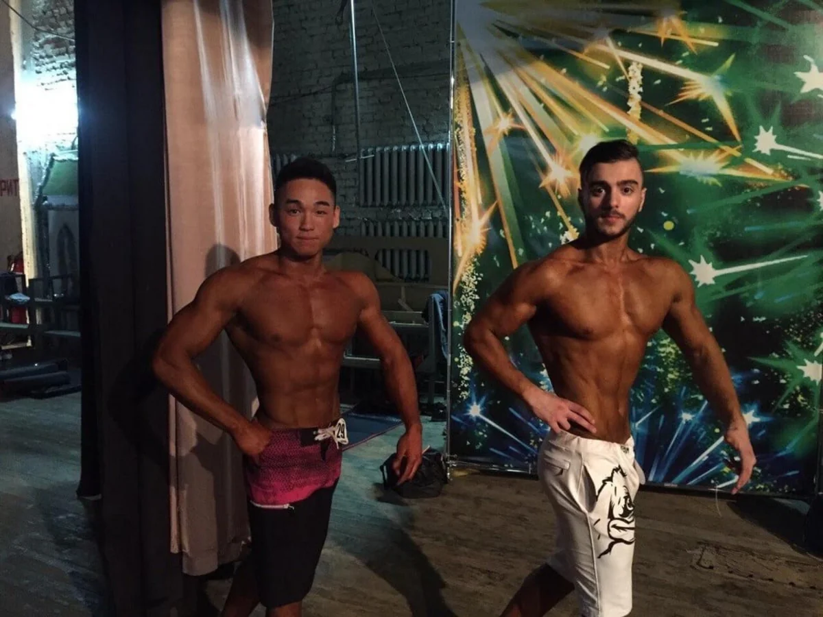 Ukraynanı əzələləri ilə heyran edən azərbaycanlı gənc – POLTAVADAN REPORTAJ