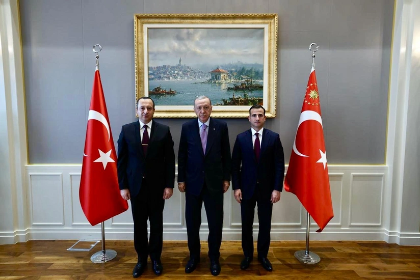 Эрдоган принял азербайджанскую делегацию