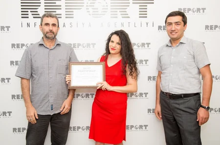Reportda Media məktəbinin ilk buraxılışı olub