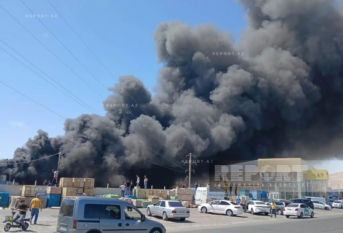 Sədərək Ticarət Mərkəzindəki yanğınla bağlı cinayət işi başlanılıb - YENİLƏNİB