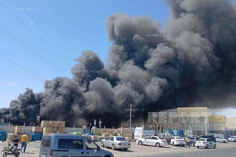 Sədərək Ticarət Mərkəzindəki yanğınla bağlı cinayət işi başlanılıb - YENİLƏNİB