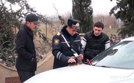 DYP reyd keçirib, 50-yə yaxın sürücü cərimələnib - FOTO