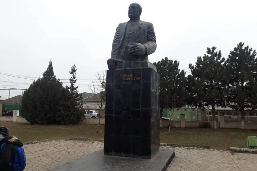 Gürcüstanda Nəriman Nərimanovun adının yaşadılması tələbi ilə aksiya keçirilib - FOTO