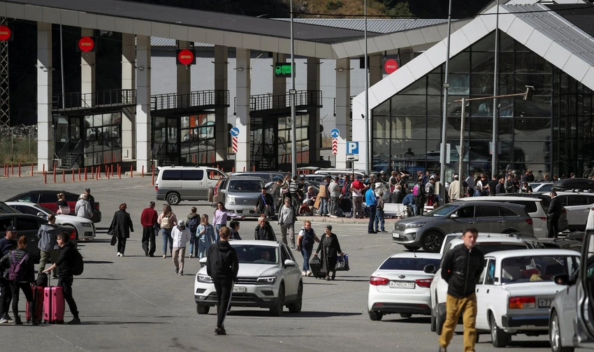 Son iki sutkada Gürcüstana 21 min Rusiya vətəndaşı səfər edib