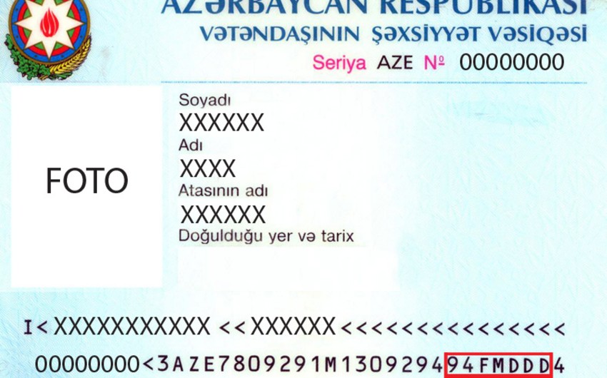 Azərbaycanda şəxsiyyət vəsiqəsinin verilməsinin yeni rüsumları sabah qüvvəyə minir