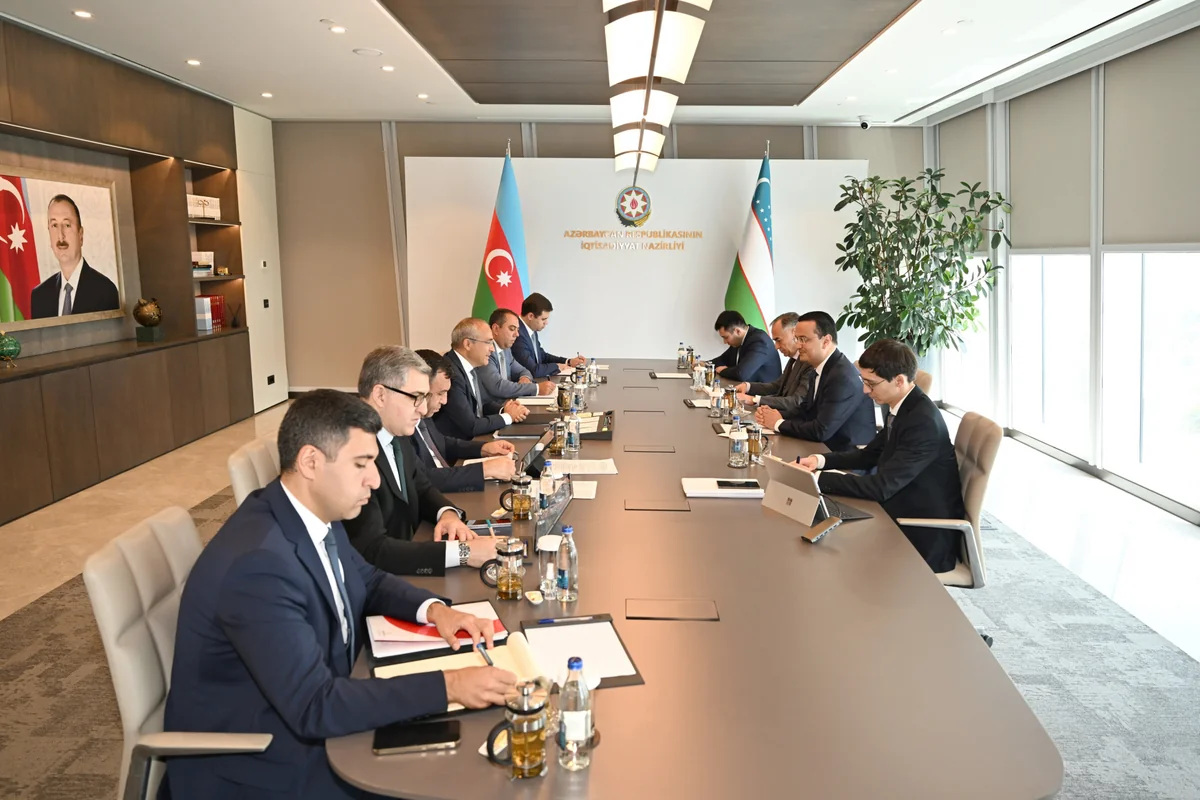 Баку и Ташкент обсудили увеличение товарооборота и реализацию совместных проектов
