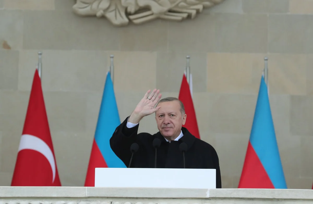 Президент Турции: Хары бюльбюль стал символом свободы азербайджанских земель