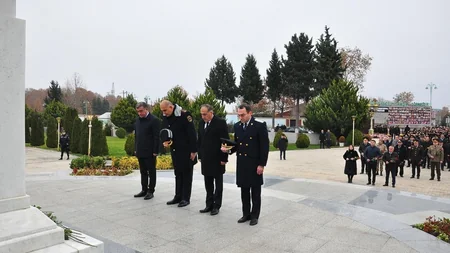 Gəncə, Naftalan, Daşkəsən, Goranboy, Samux və Ağstafada Heydər Əliyevin xatirəsi anılıb