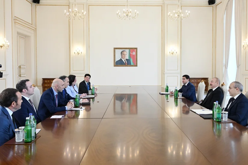 President Ilham Aliyev receives co-founder and board member of Israel Economic Forum