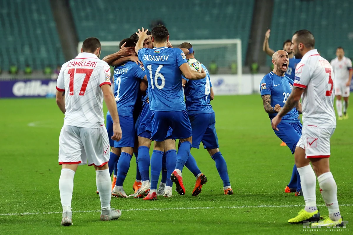 Azərbaycan yığması şanslarını əldən verib, Maltanı qrupda saxlayıb - REPORTAJ - FOTO - VİDEO
