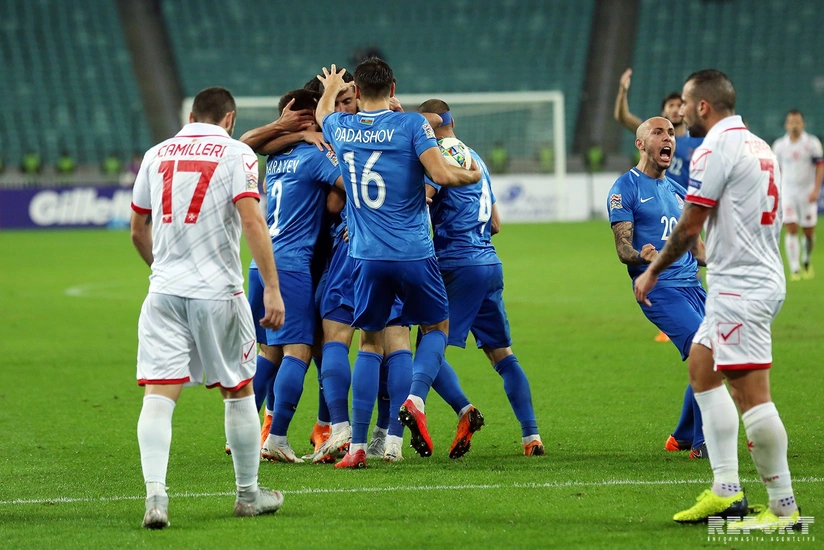 Azərbaycan yığması şanslarını əldən verib, Maltanı qrupda saxlayıb - REPORTAJ - FOTO - VİDEO