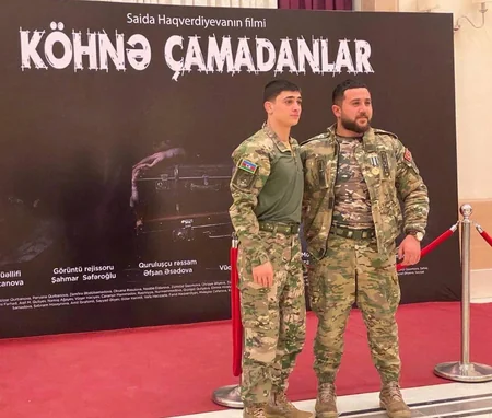Vətən müharibəsi kadrlarının yer aldığı “Köhnə çamadanlar” filmi təqdim olunub