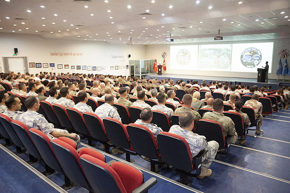 Briefing on preparation for Anatolian Eagle - 2022 International Exercises held