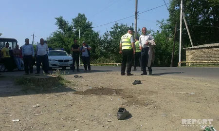 Lənkəranda piyadanın ölümü ilə nəticələnən yol-nəqliyyat hadisəsi baş verib - FOTO