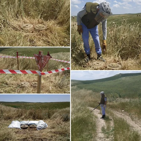 Xocavənddə 2 ədəd tank əleyhinə mina tapılıb