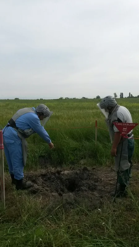 ANAMA: 1 ədəd 122 mm-lik top mərmisi aşkar edilib