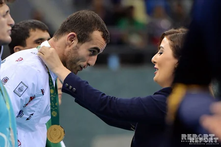 İslamiada meydanında Azərbaycan pəhləvanları - FOTOREPORTAJ