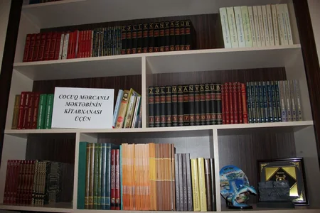 Cocuq Mərcanlı məktəbinin kitabxanasını Bilik Fondu təmin edəcək