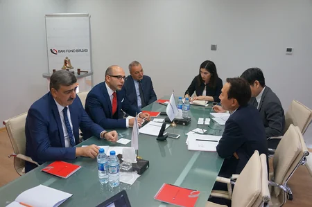 Koreya Birjasının təmsilçiləri Bakı Fond Birjasında olublar
