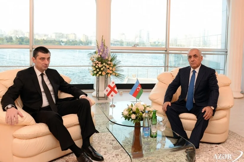 Azərbaycanın və Gürcüstanın Baş nazirlərinin görüşü olub