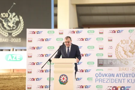 Çövkən üzrə Prezident Kubokunun açılış mərasimi keçirilib