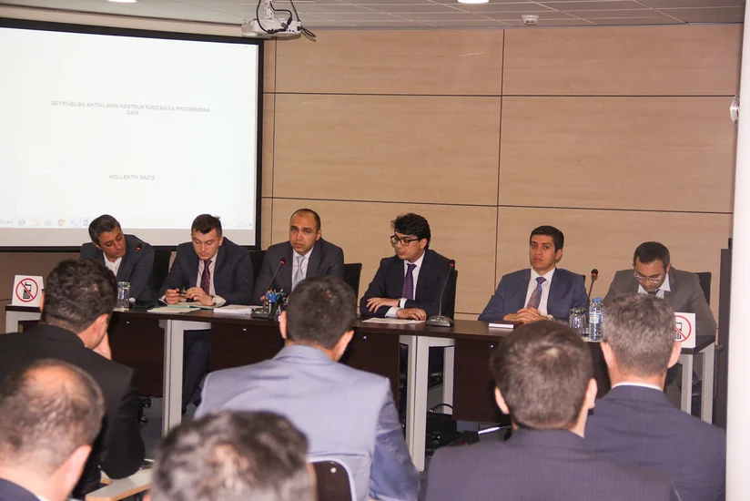“Qeyri-işlək aktivlərin restrukturizasiya proqramına dair Kollektiv Sazişin ilkin versiyası müzakirə edilib