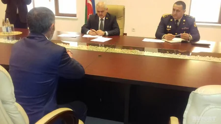 Arzu Rəhimov Göyçayda vətəndaşları qəbul edib