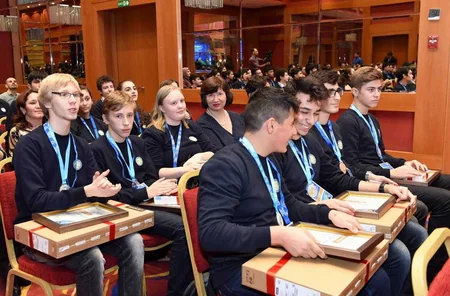 “İstedadların hazırlığı laboratoriyası” III Beynəlxalq Olimpiadanın qalibləri mükafatlandırılıb