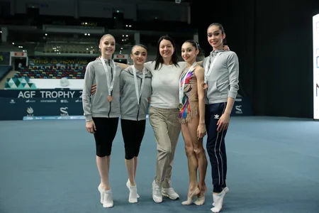 Azerbaijani gymnast grabs a gold in AGF Junior Trophy