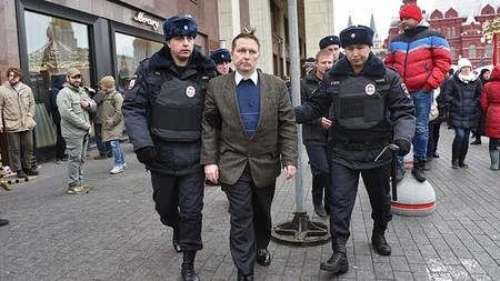 Полиция уточнила число задержанных на несогласованной акции в Москве