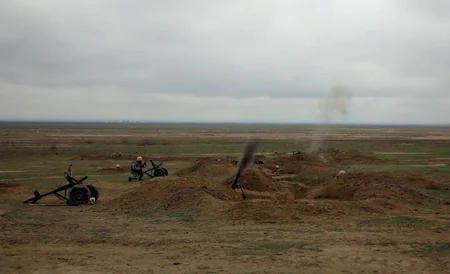 В ходе широкомасштабных учений проведен основной этап с боевой стрельбой - ВИДЕО