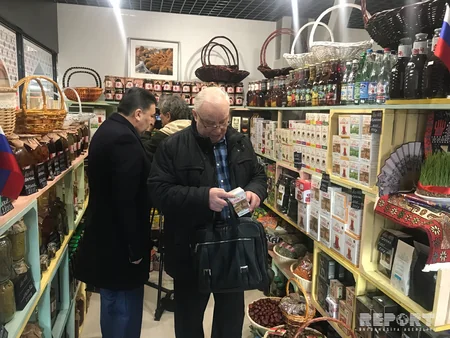 В Москве состоялось официальное открытие магазина Дары Азербайджана - ФОТО