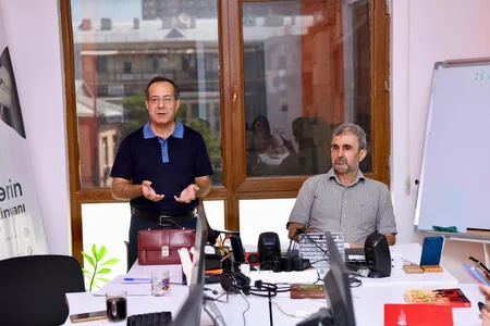 Baku TV Rəqəmsal Media Məktəbinin təlimçisi Report Media Məktəbinin qonağı olub