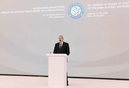 President Ilham Aliyev hosted official reception in honor of heads of state and government participating in Baku Summit
