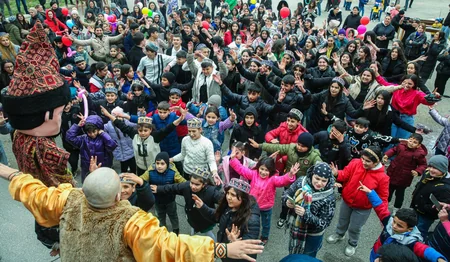 İDEA İctimai Birliyinin təşəbbüsü ilə Xızı rayonunda uşaqlar üçün Novruz şənliyi keçirilib