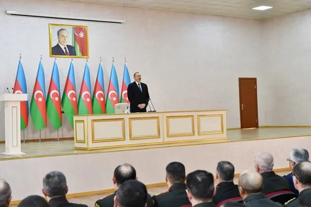Ali Baş Komandan İlham Əliyev yeni hərbi şəhərciyin açılışında iştirak edib - YENİLƏNİB