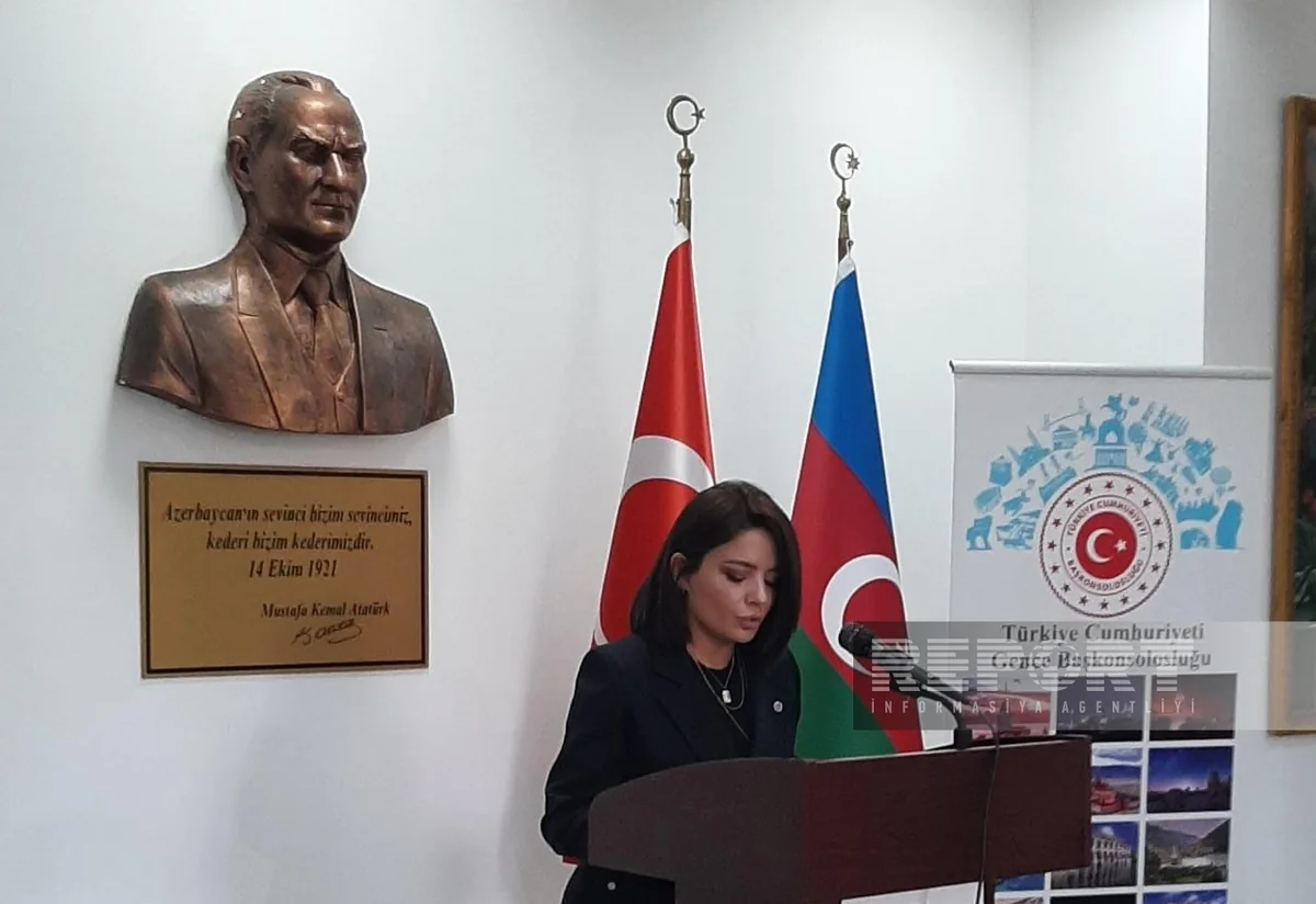 Gəncədə Atatürkü Anma, Gənclik və İdman Bayramı qeyd edilib