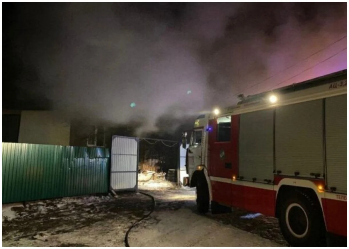 В Башкирии при пожаре в жилом доме погибли семь человек