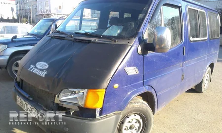 Lənkəranda mikroavtobus piyadanı vurub