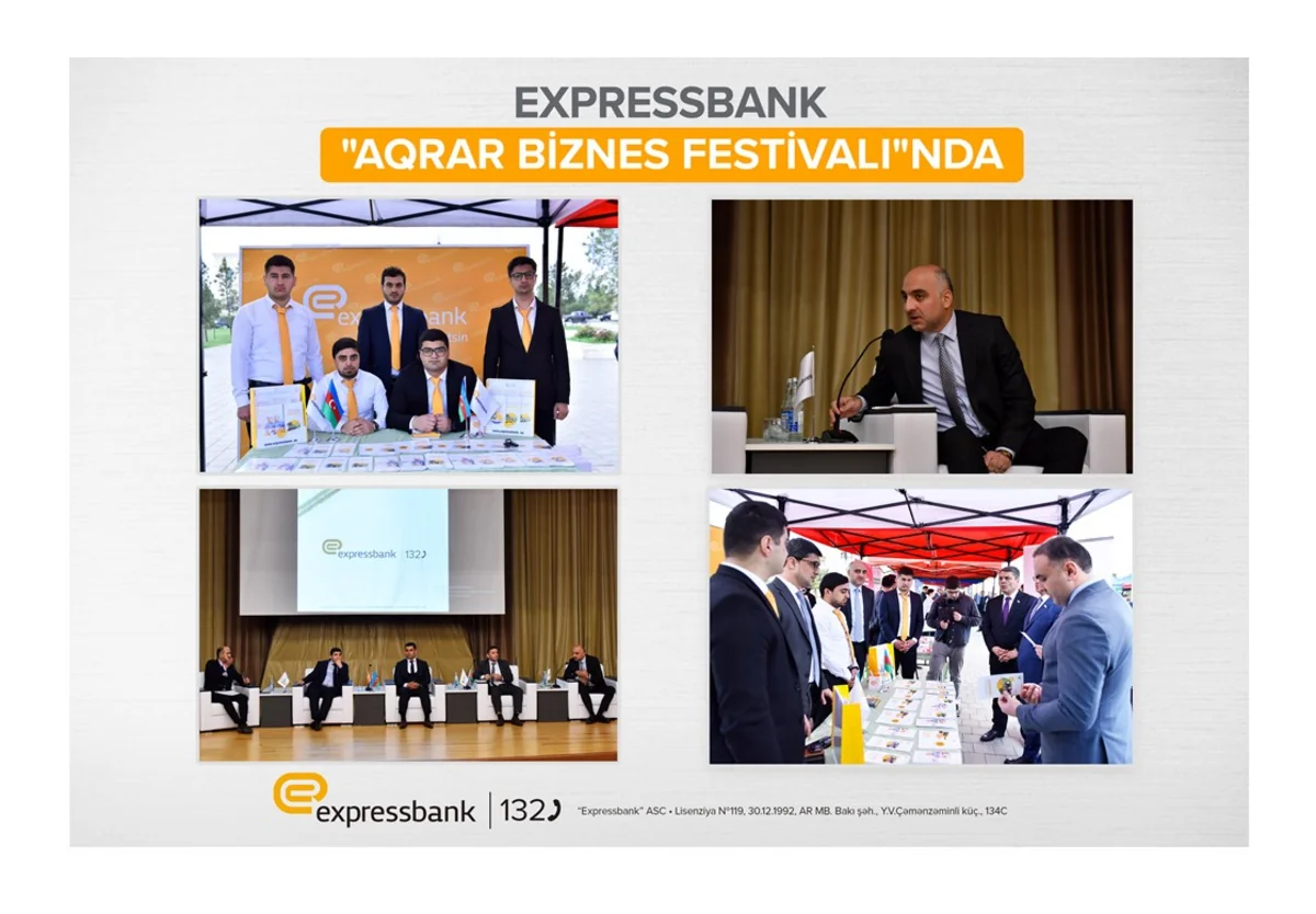 Expressbank Aqrar Biznes Festivalında iştirak edib