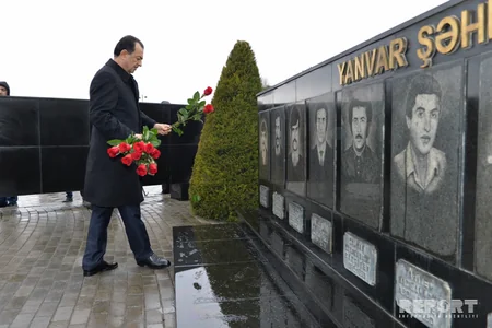 Lənkəranda 20 Yanvar faciəsi qurbanlarının xatirəsi anılıb - FOTO