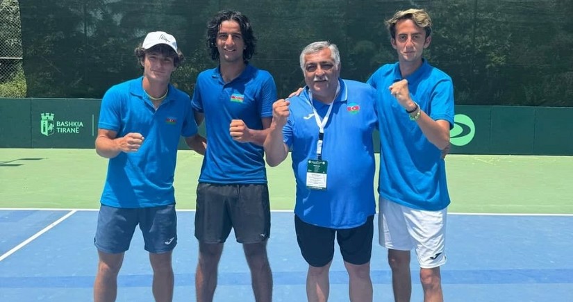 Azərbaycanın tennis millisi “Davis Cup”da üçüncü qrupa yüksəlib