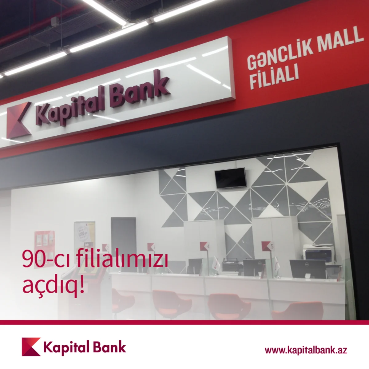 Kapital Bank opens the 90th branch