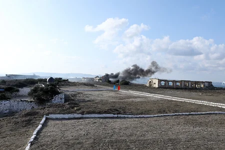 Azerbaijan's and Kazakhstan's Defense Ministers watch next stage of Khazri-2023 Joint Tactical Exercises